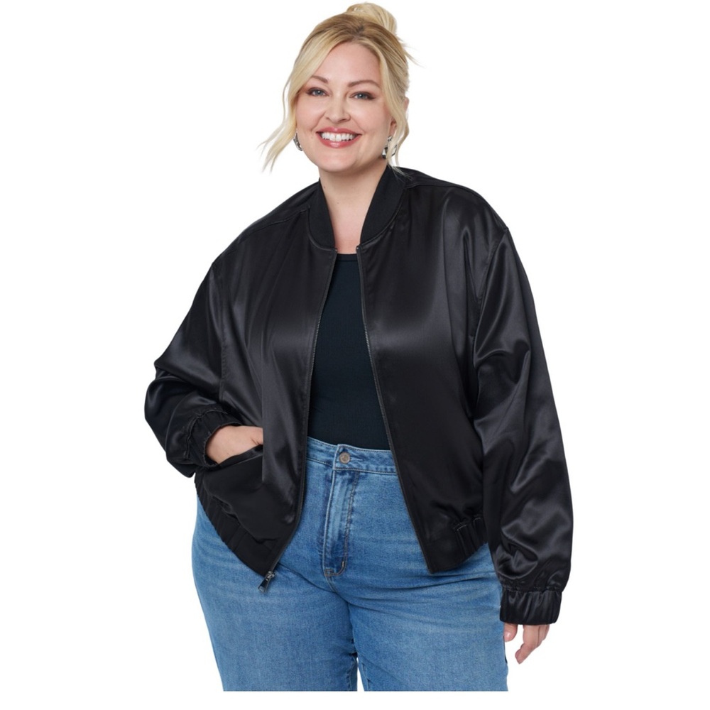Women's Black Bomber Jacket